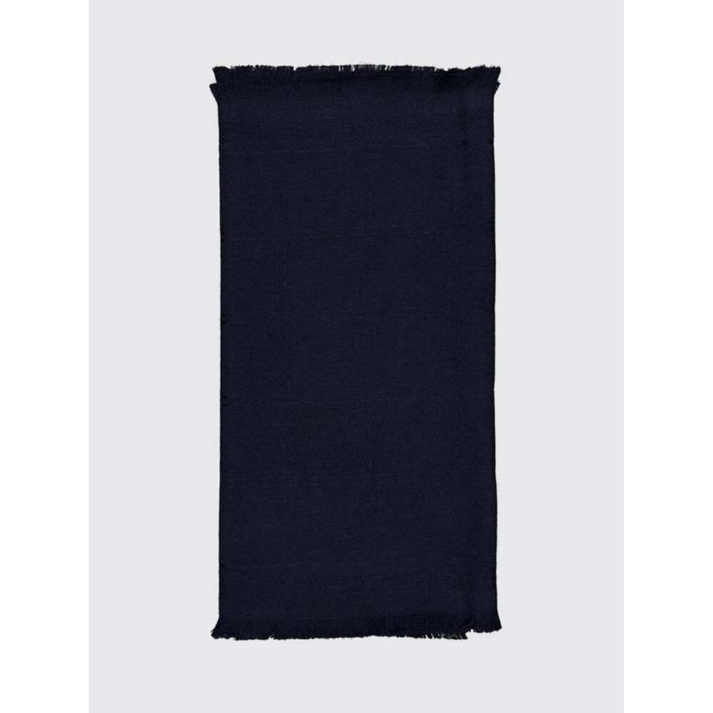 Ferragamo Women Ferragamo Wool And Silk Blend Scarf With Fringed Edges